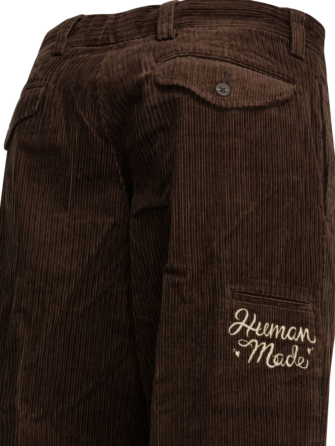 Corduroy Pants Trousers Brown sold by Wanan Luxury product image thumbnail 4