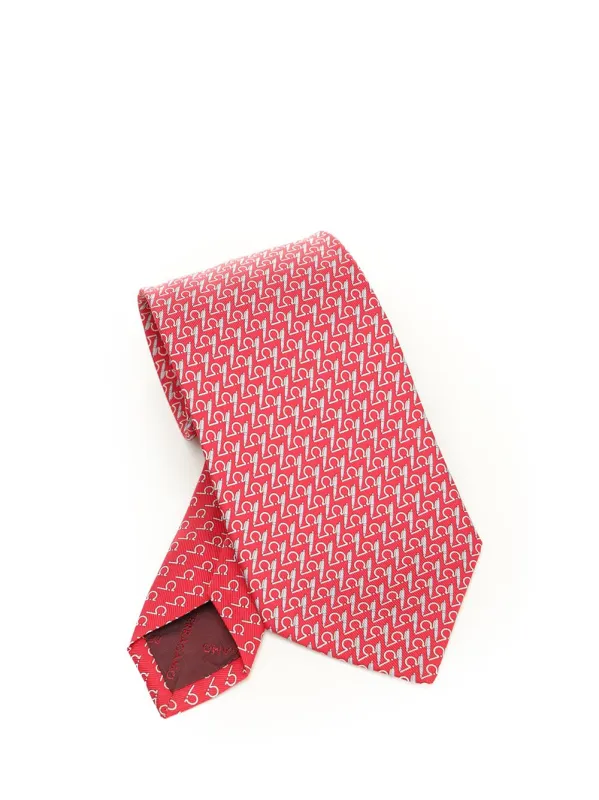 Silk Tie Ties And Bow Ties Red sold by Wanan Luxury