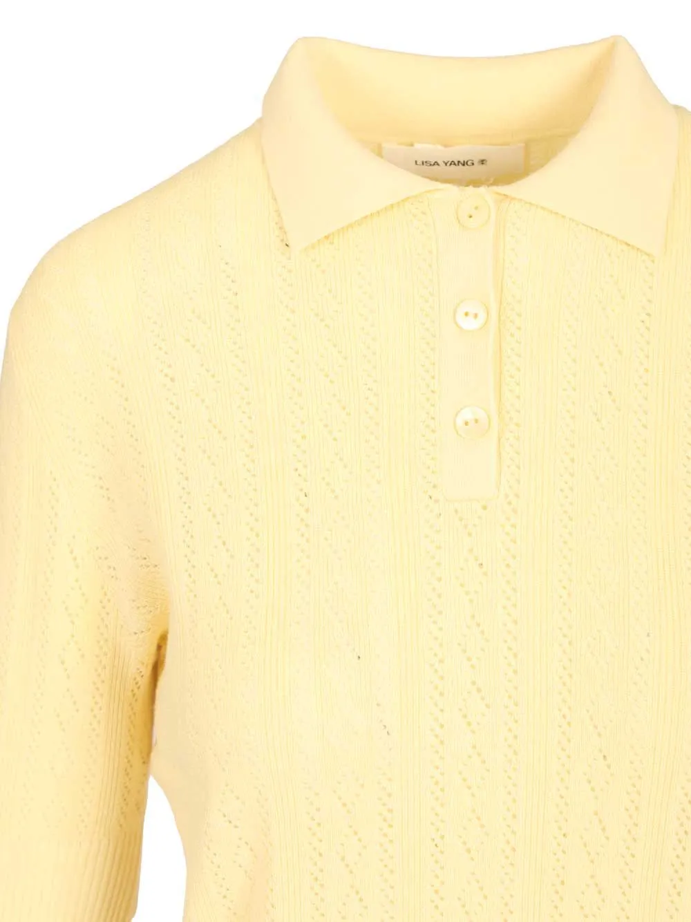 Sweater With Collar Polo Shirt Yellow sold by Wanan Luxury product image thumbnail 4