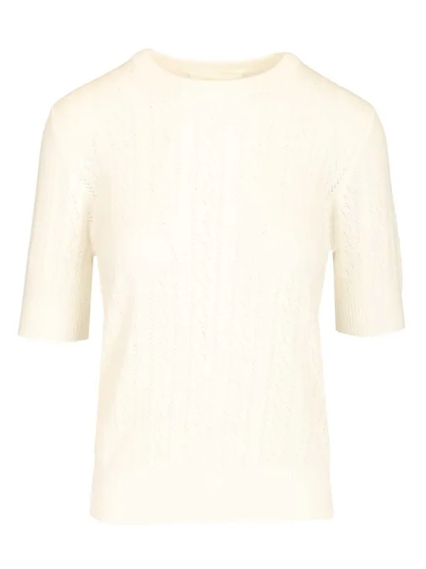 Nika Knitwear White sold by Wanan Luxury