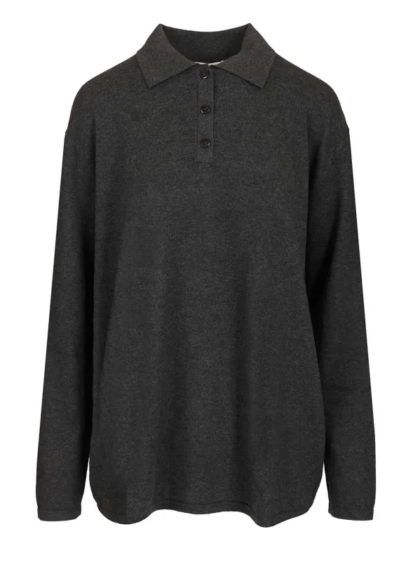 Caisa Polo Shirt Blue made by Lisa Yang