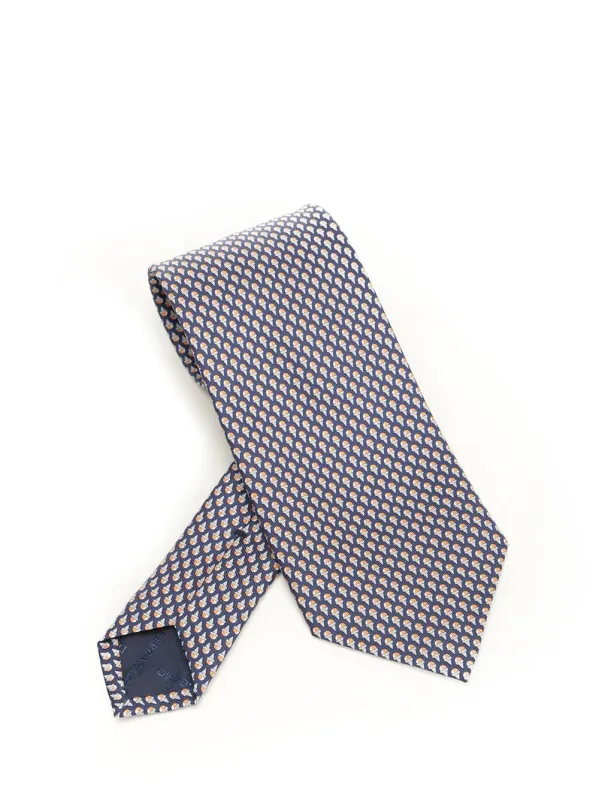 Silk Tie Ties And Bow Ties Blue sold by Wanan Luxury