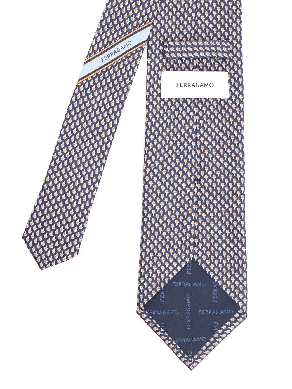Silk Tie Ties And Bow Ties Blue sold by Wanan Luxury product image thumbnail 2