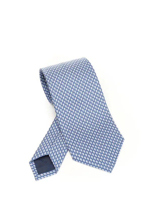 Silk Tie Ties And Bow Ties Light Blue sold by Wanan Luxury