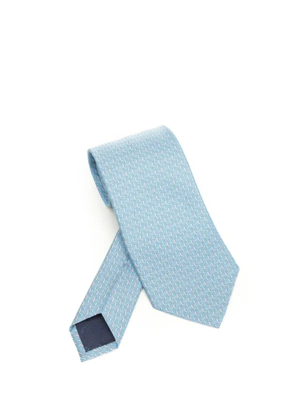 Silk Tie Ties And Bow Ties Light Blue sold by Wanan Luxury