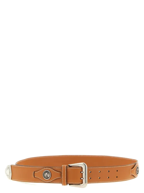Logo Coin Belt Belts Brown sold by Wanan Luxury