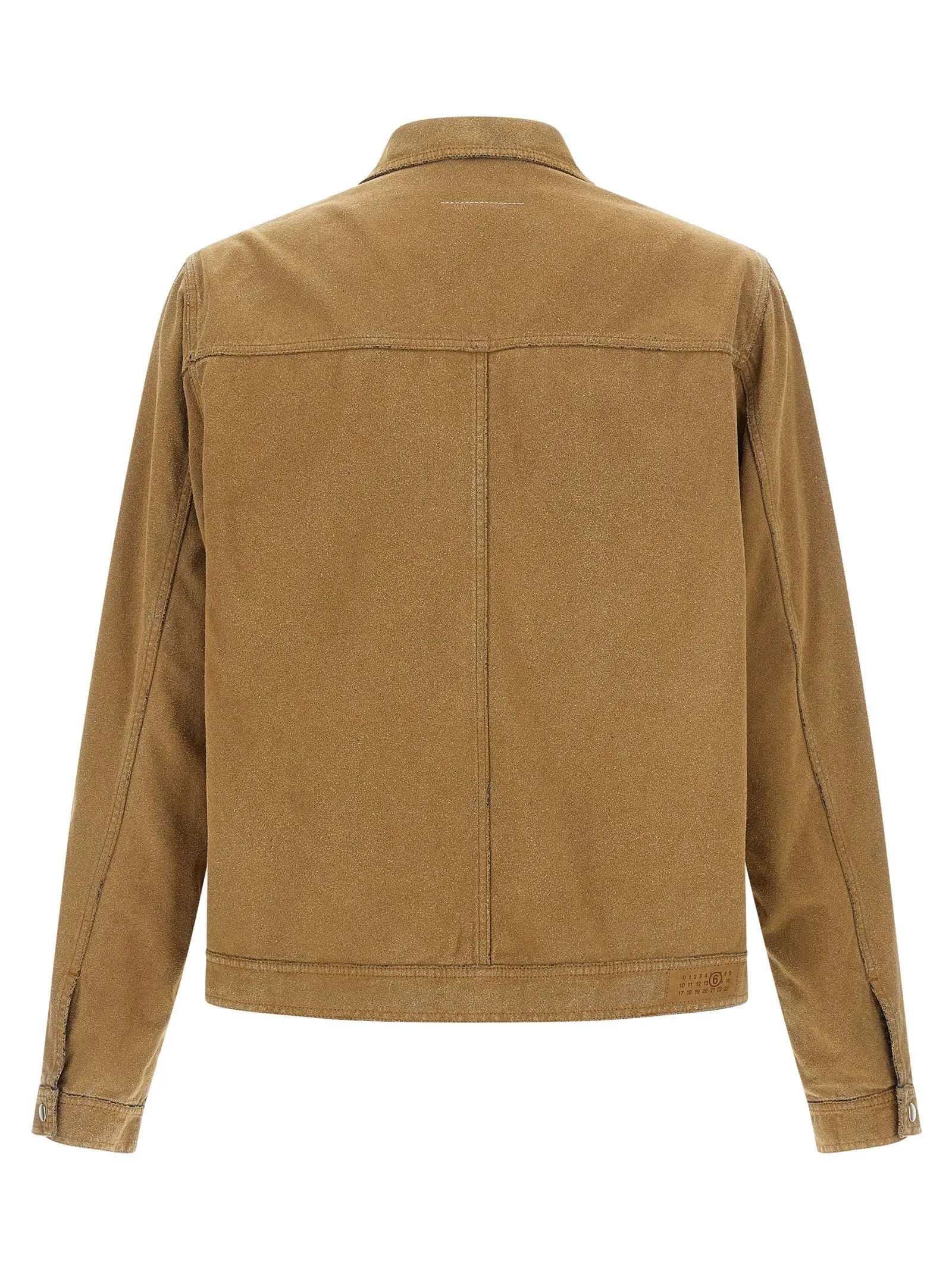 Trucker Puffer Jackets Beige sold by Wanan Luxury product image thumbnail 2