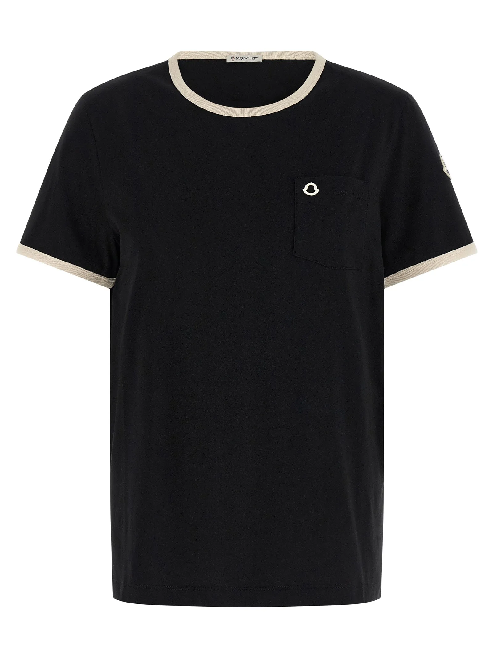 Logo Embroidery Pocket T-Shirt Black sold by Wanan Luxury