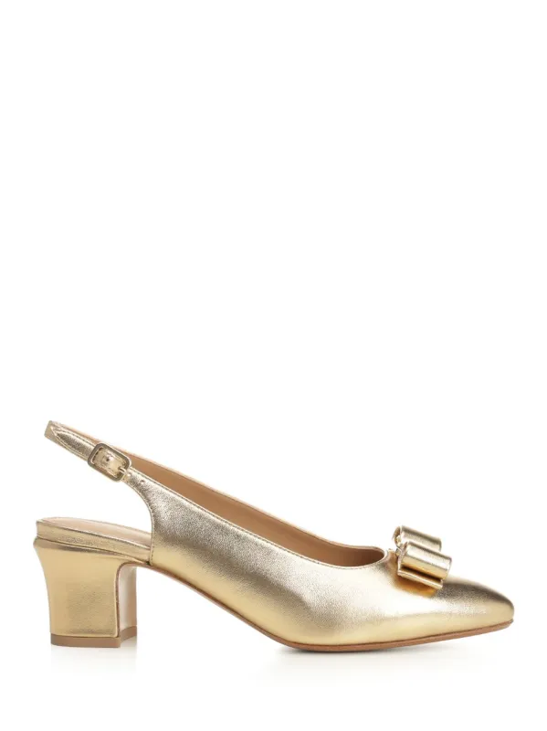 Vetty Pumps Gold sold by Wanan Luxury