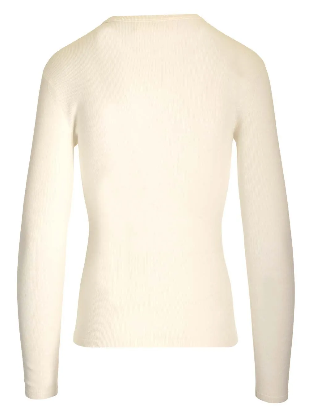 Vivian Long-Sleeved T-Shirt Knitwear White sold by Wanan Luxury product image thumbnail 2