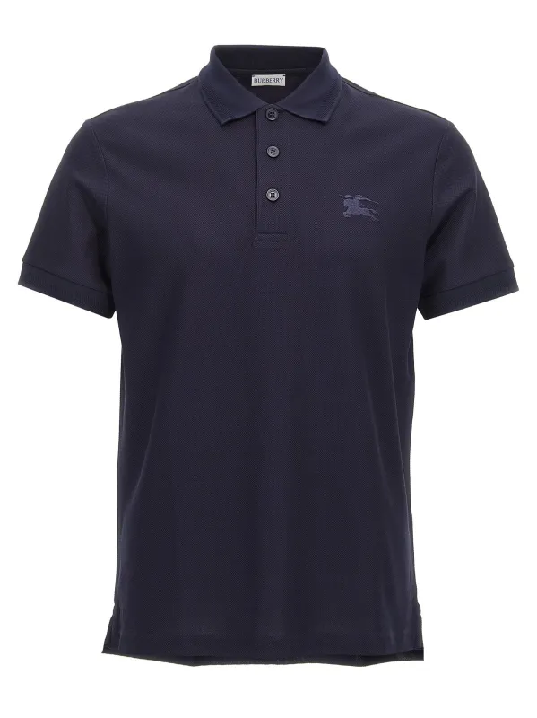 Logo Embroidery Shirt Polo Blue sold by Wanan Luxury