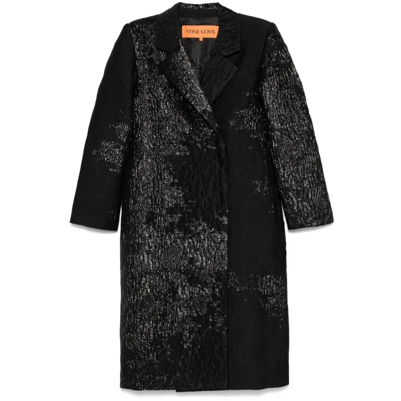 Coats Black sold by Wanan Luxury