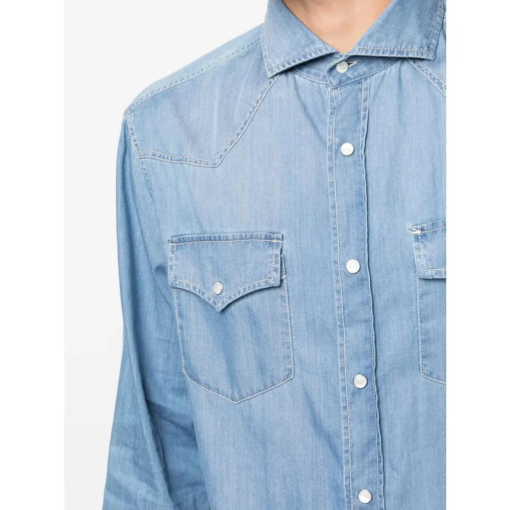 Shirts Blue sold by Wanan Luxury product image thumbnail 4
