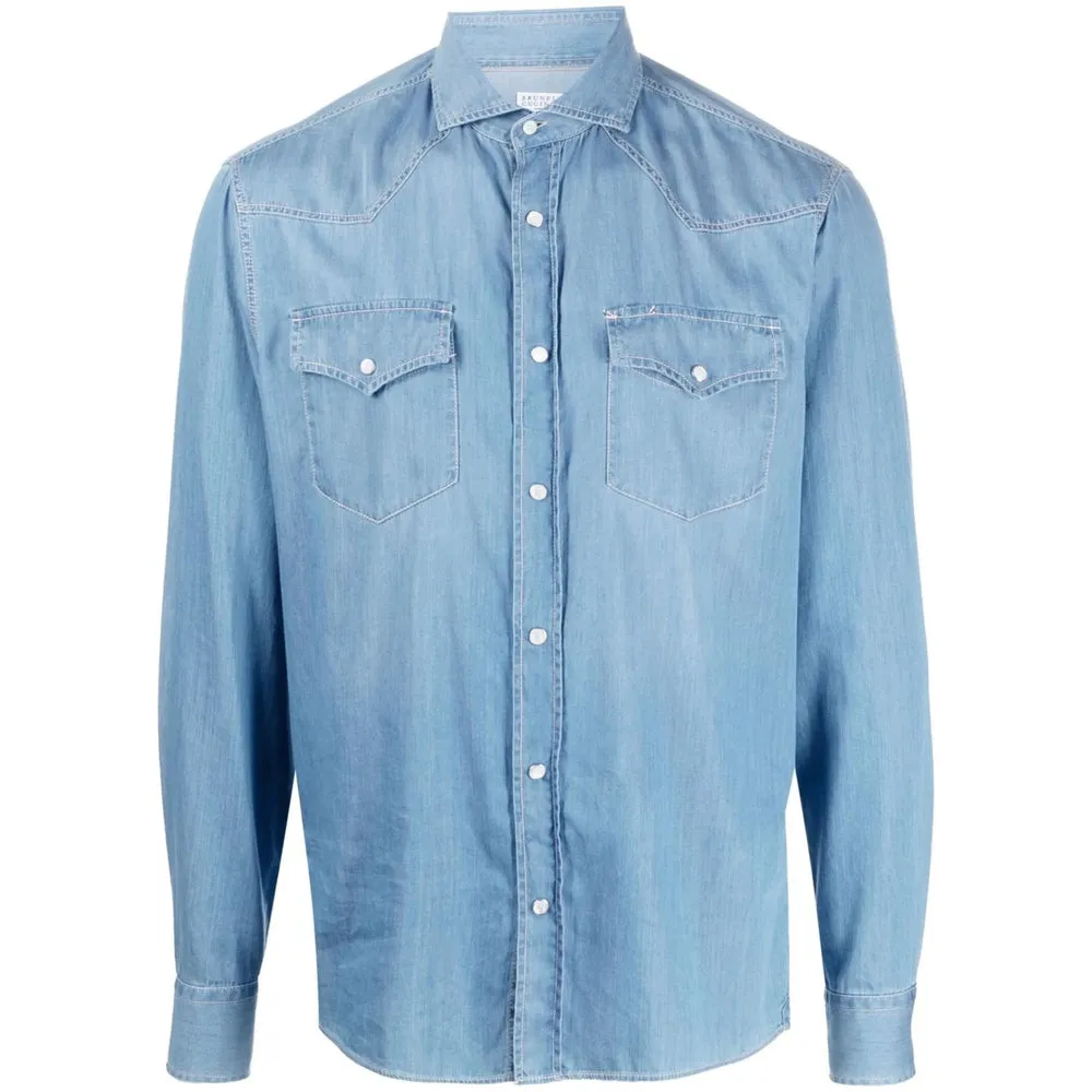 Shirts Blue sold by Wanan Luxury