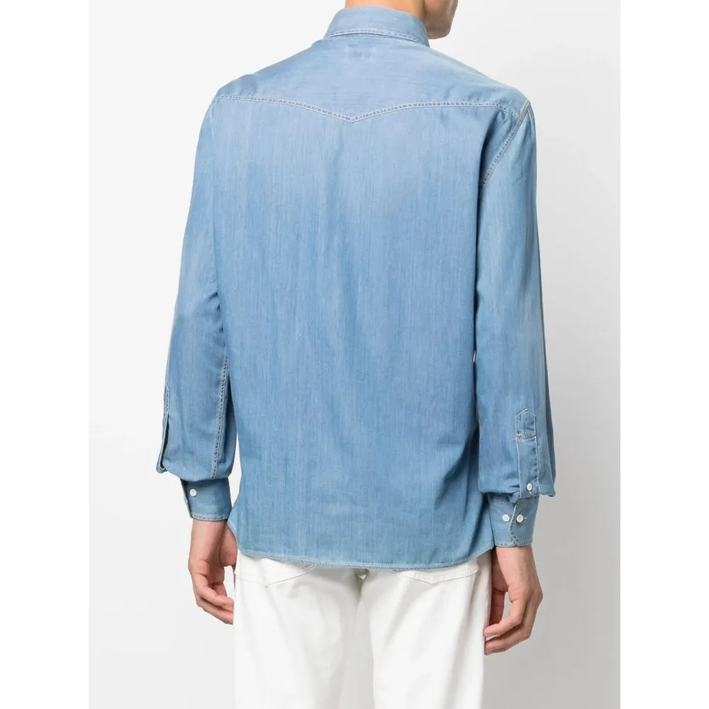 Shirts Blue sold by Wanan Luxury product image thumbnail 3