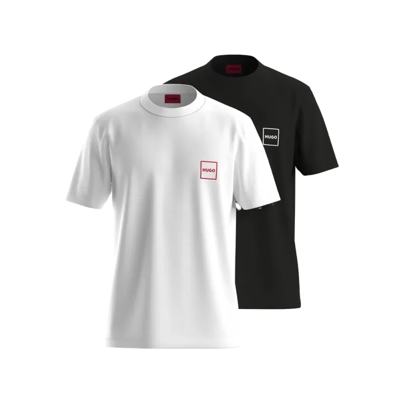 T Shirts Black, White made by HUGO