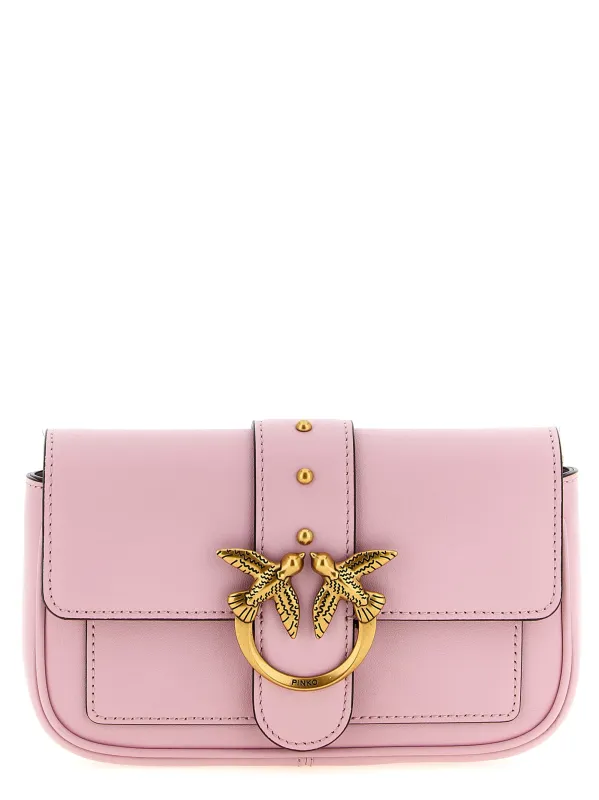 Pocket Love One Crossbody Bags Pink sold by Wanan Luxury