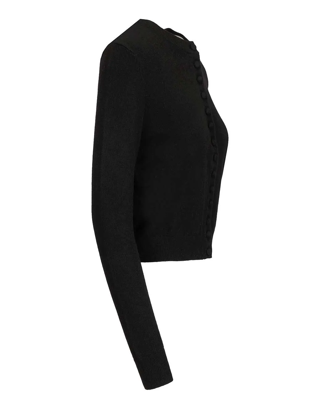Wilona Cashmere Cardigan Knitwear Black sold by Wanan Luxury product image thumbnail 3