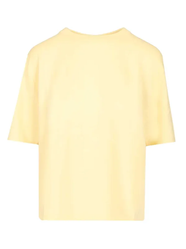 Rubie T-Shirt Tops Yellow sold by Wanan Luxury