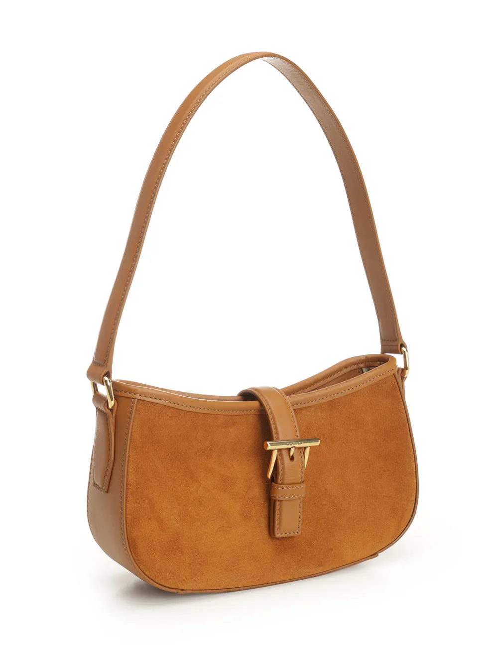 Mini T-Buckle Shoulder Bag Shoulder Bags Beige sold by Wanan Luxury product image thumbnail 2