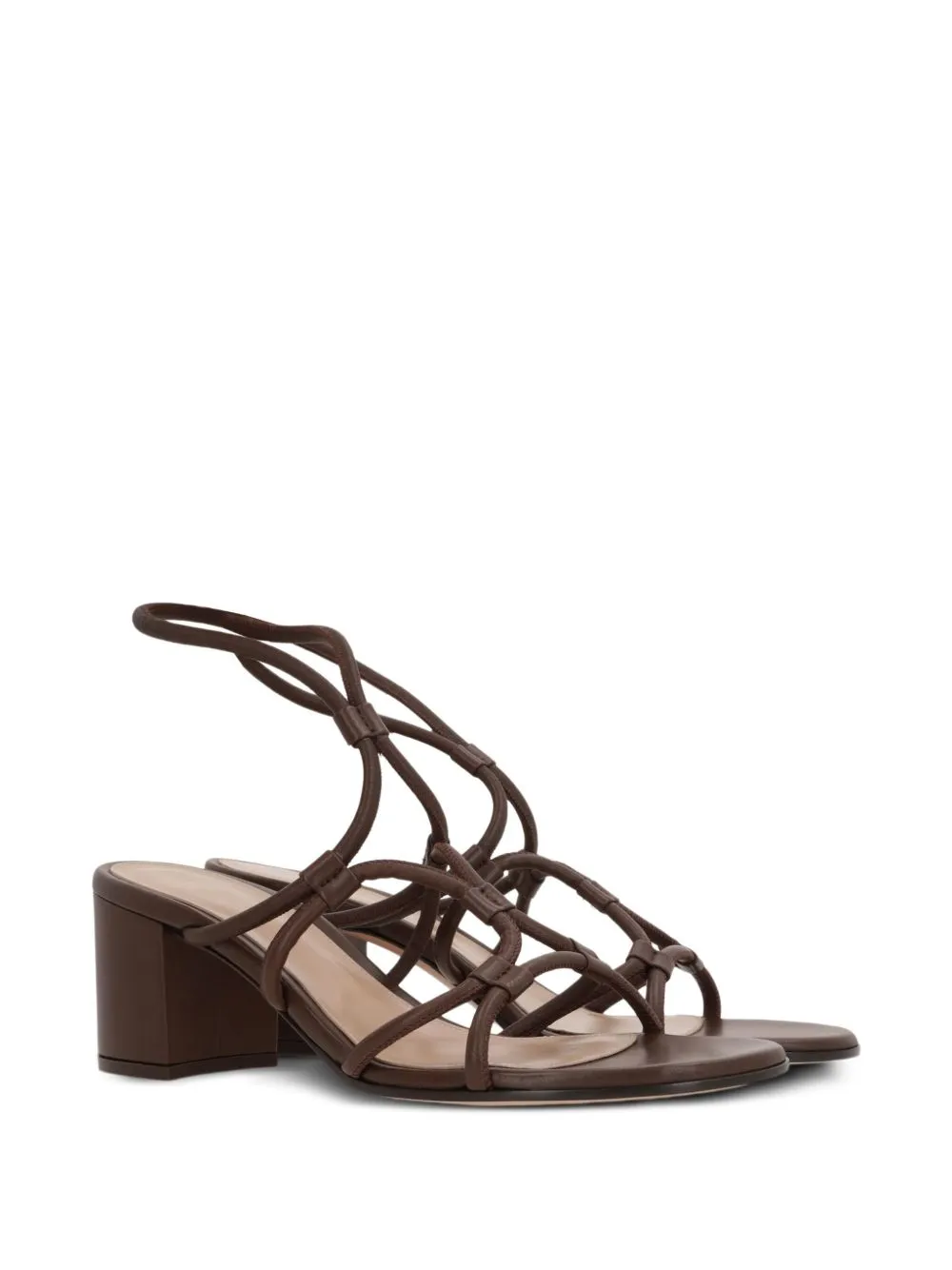 Leather Heel Sandals sold by Wanan Luxury product image thumbnail 3