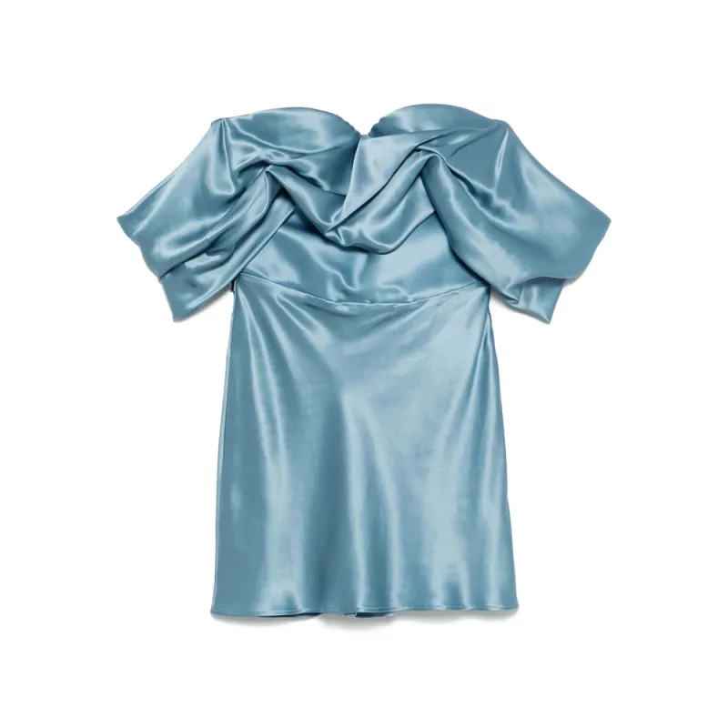 Dresses Blue sold by Wanan Luxury