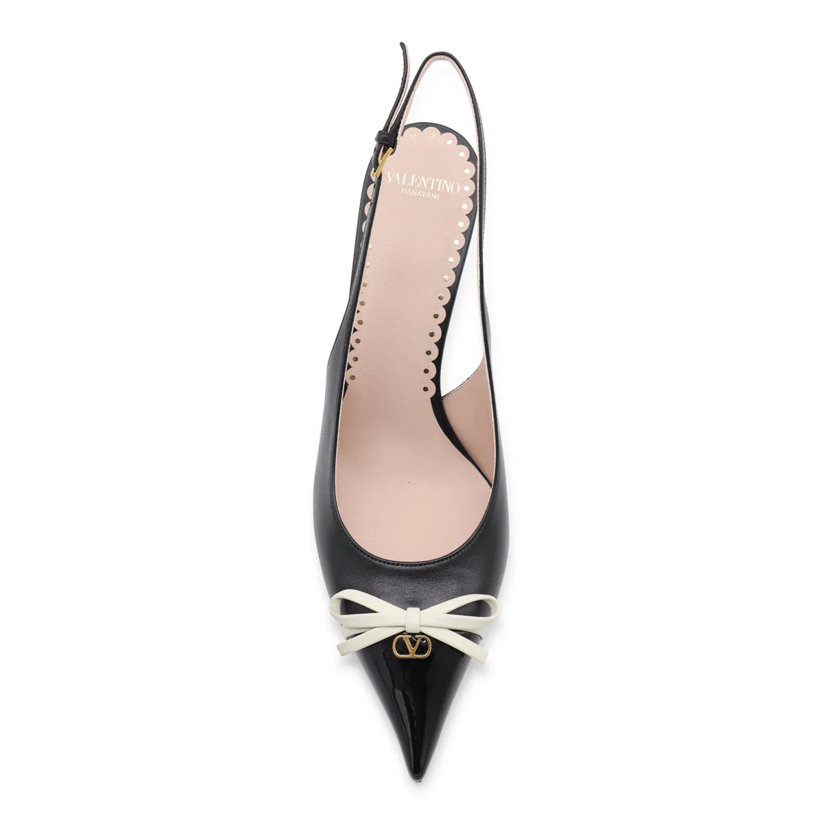With Heel Nero/Ivory sold by Wanan Luxury product image thumbnail 4
