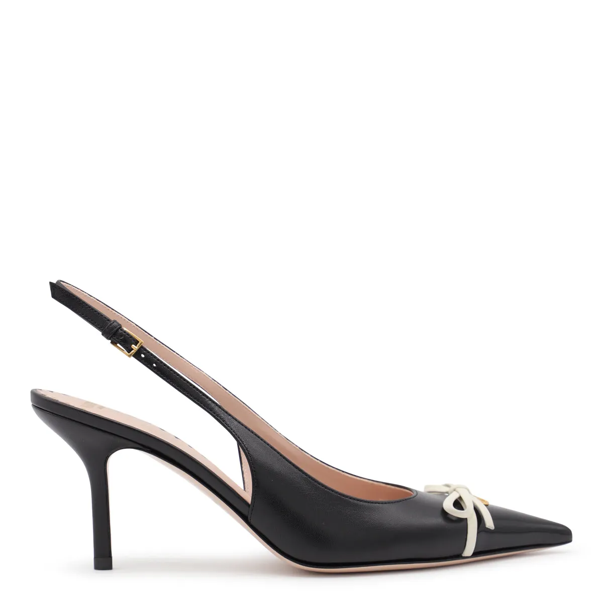 With Heel Nero/Ivory sold by Wanan Luxury
