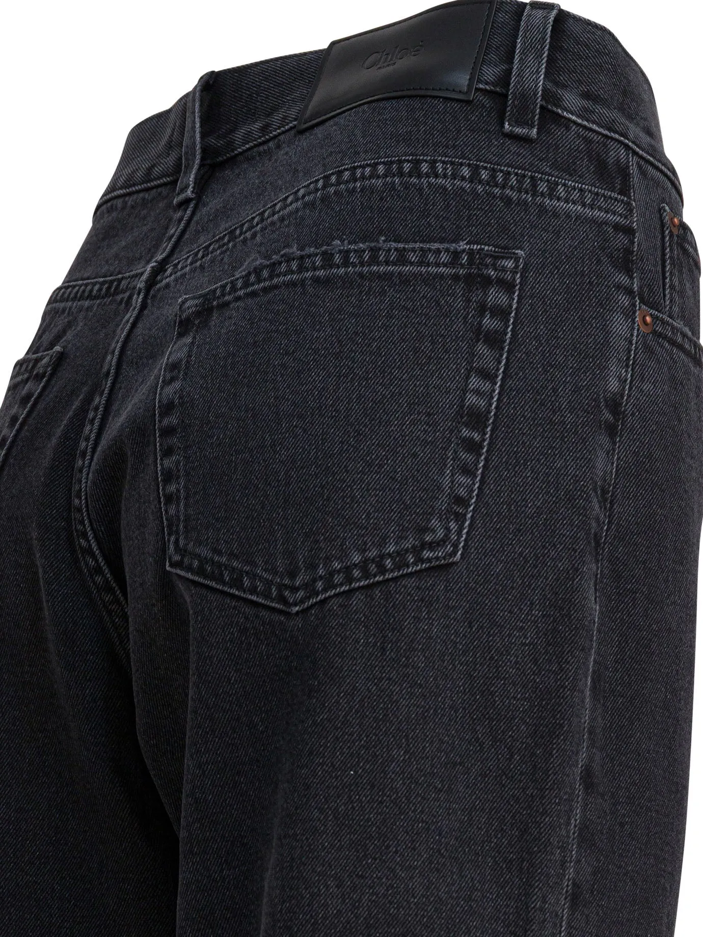 High-Waisted Jeans Black sold by Wanan Luxury product image thumbnail 4