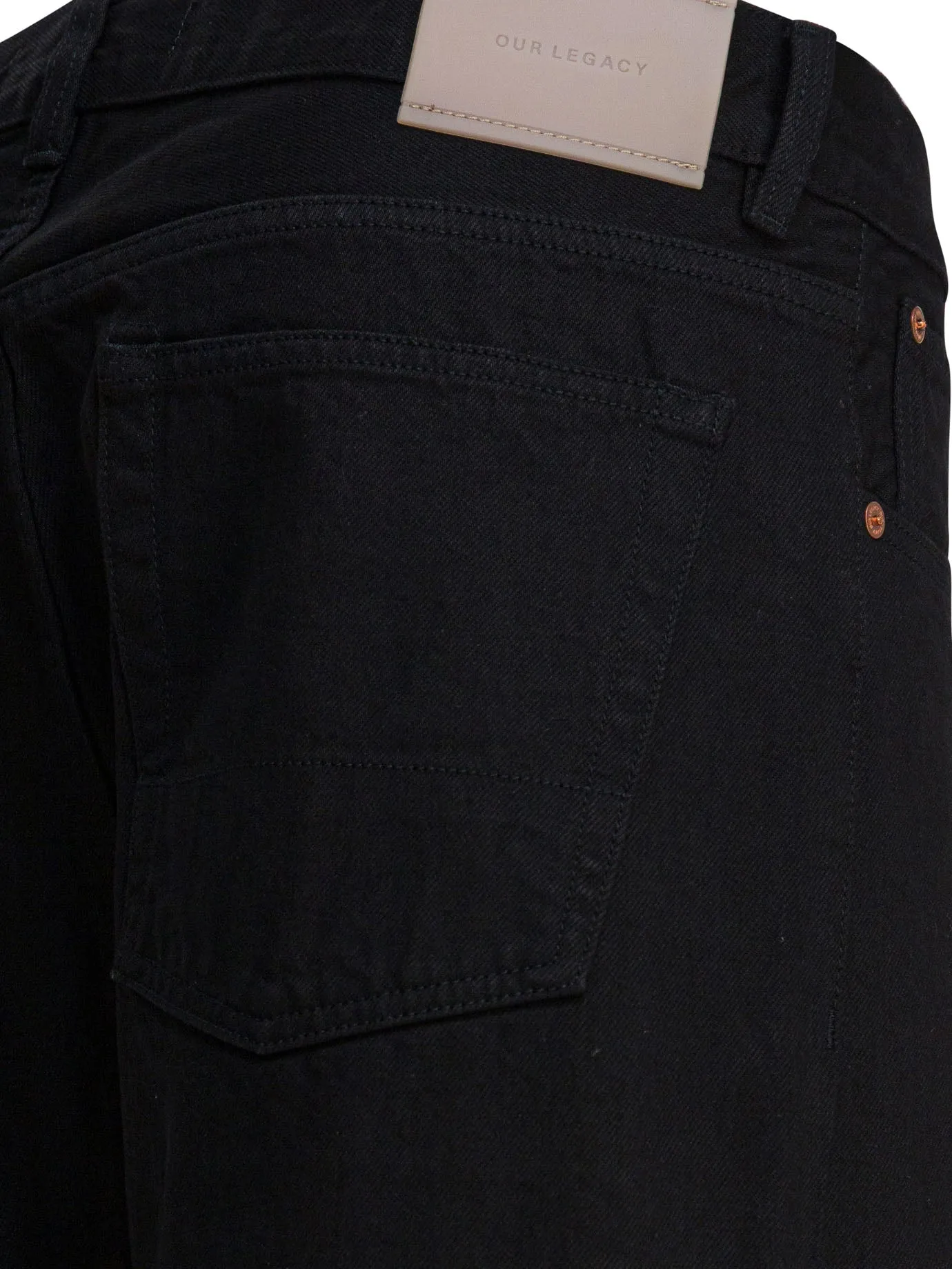 Third Cut Jeans Black sold by Wanan Luxury product image thumbnail 4