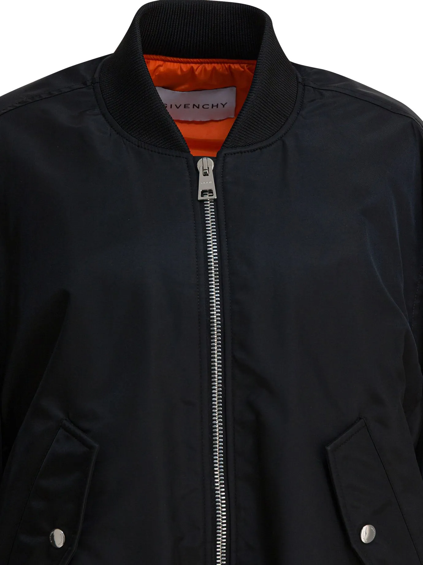 Nylon Bomber Jacket Jackets And Coats Black sold by Wanan Luxury product image thumbnail 3