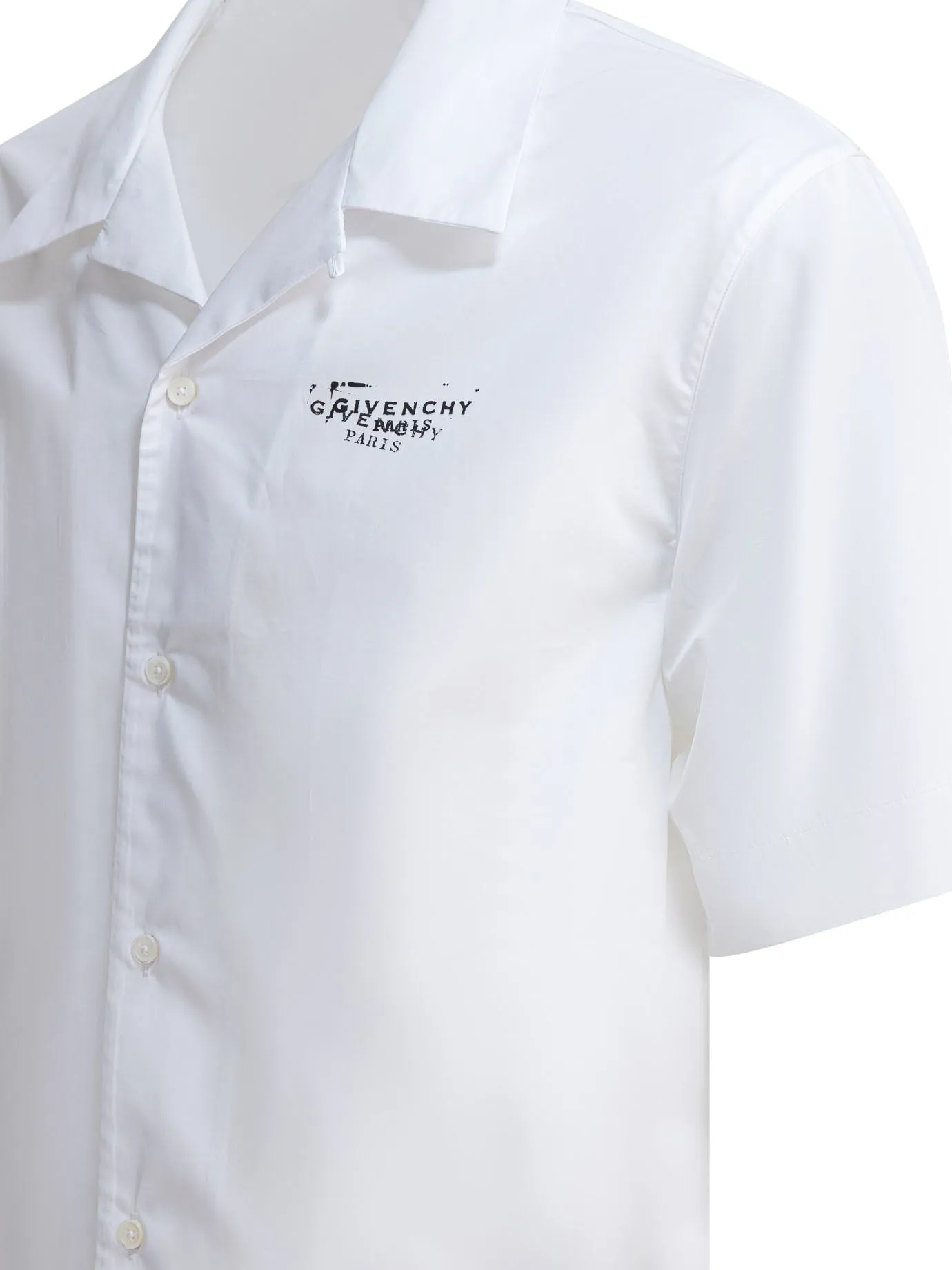 Cotton Short-Sleeved Shirt Shirts White sold by Wanan Luxury product image thumbnail 4