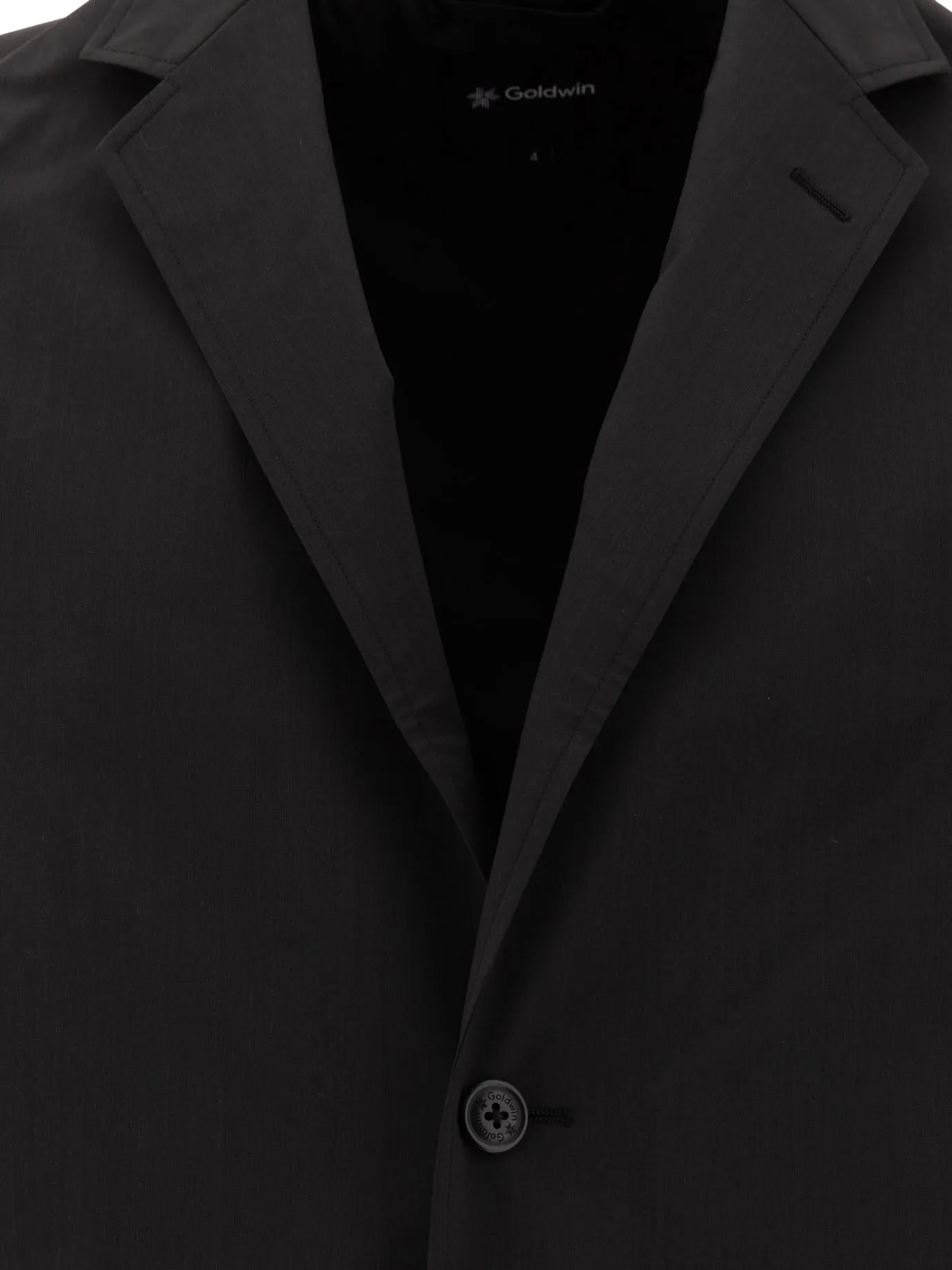 Wool Blend Twill 2b Jackets And Coats Black sold by Wanan Luxury product image thumbnail 3