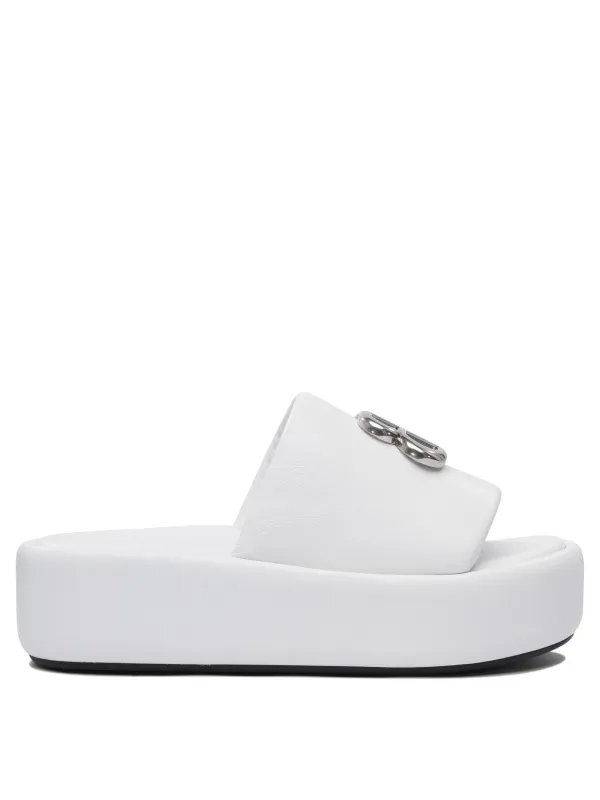 Rise Sandals White sold by Wanan Luxury
