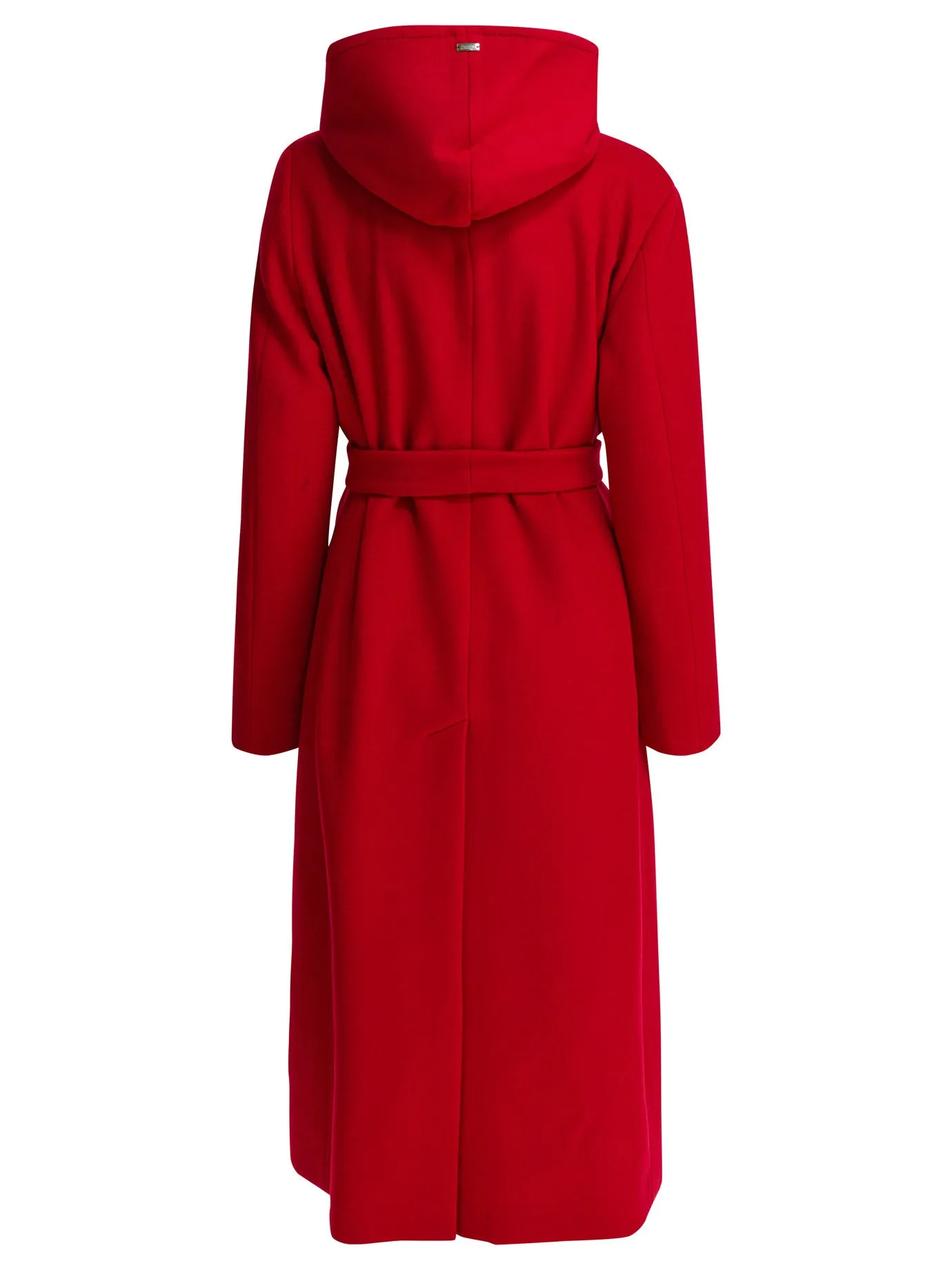 Virgin Wool Long Coat Jackets And Coats Red sold by Wanan Luxury product image thumbnail 2