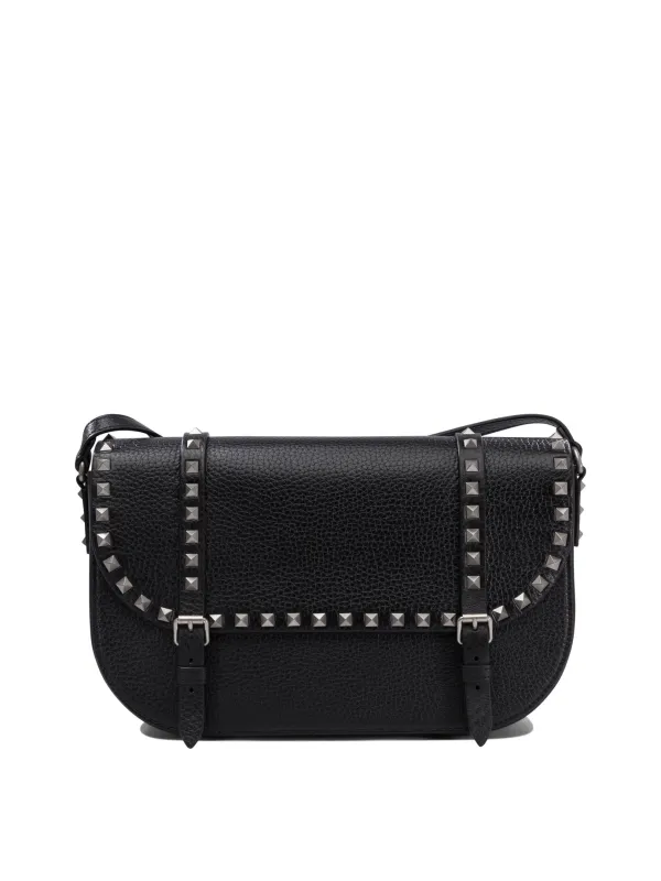 Rockstud Crossbody Bags Black sold by Wanan Luxury