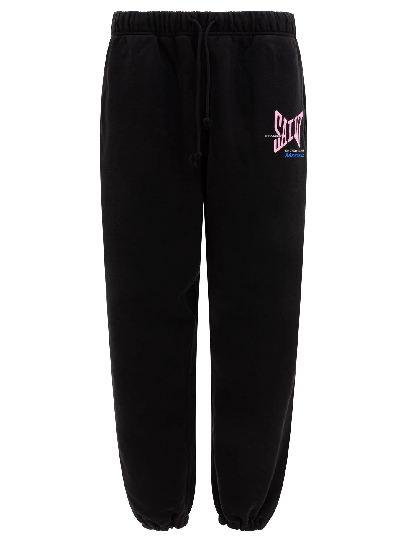 Sports Pants With Logo Trousers Black sold by Wanan Luxury