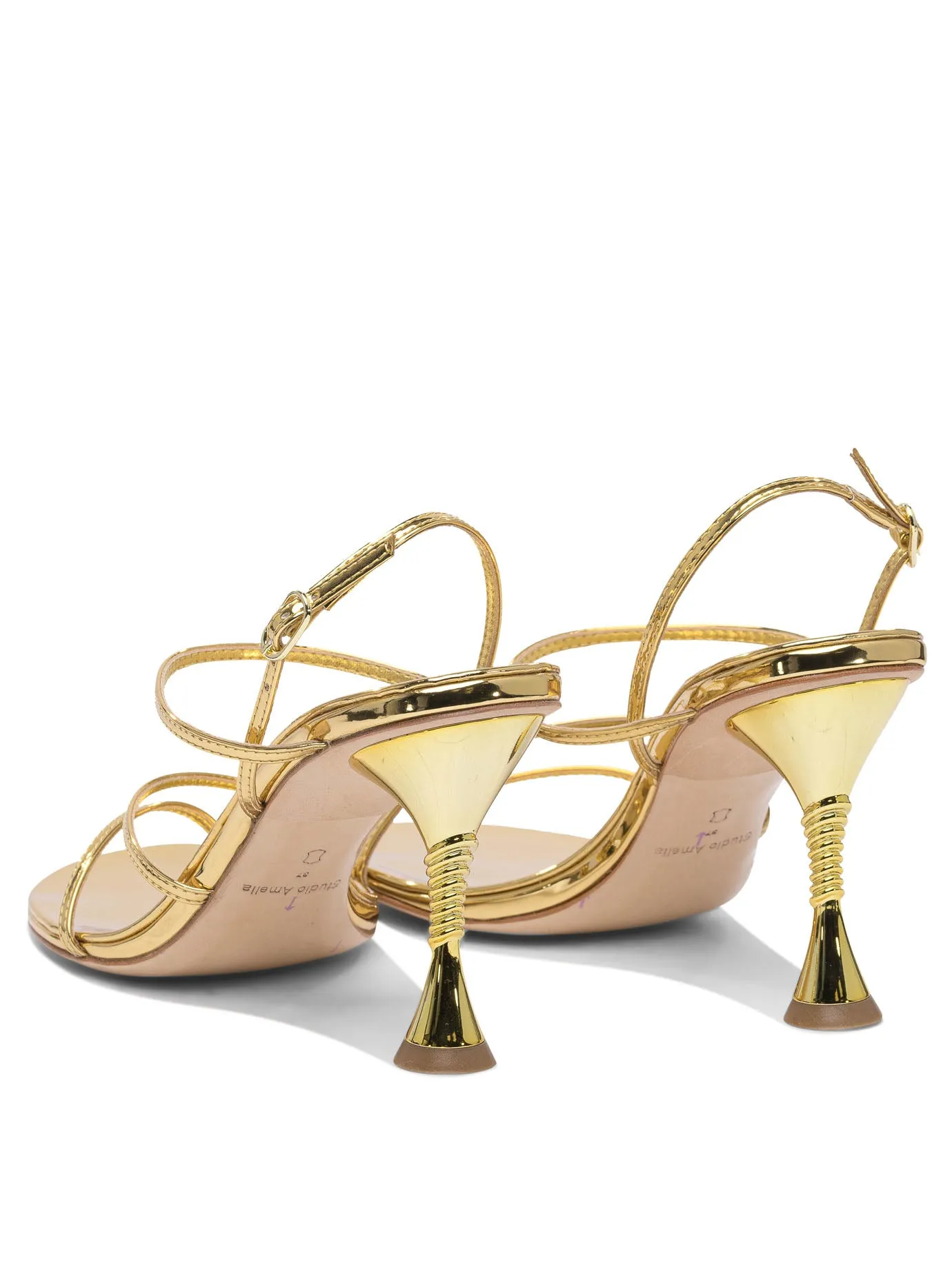 Sandals Gold sold by Wanan Luxury product image thumbnail 4