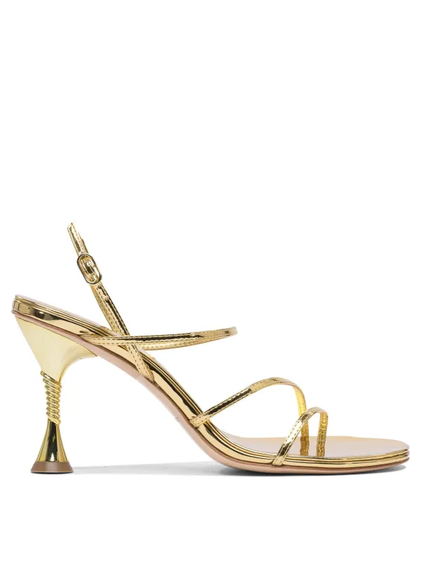 Sandals Gold sold by Wanan Luxury