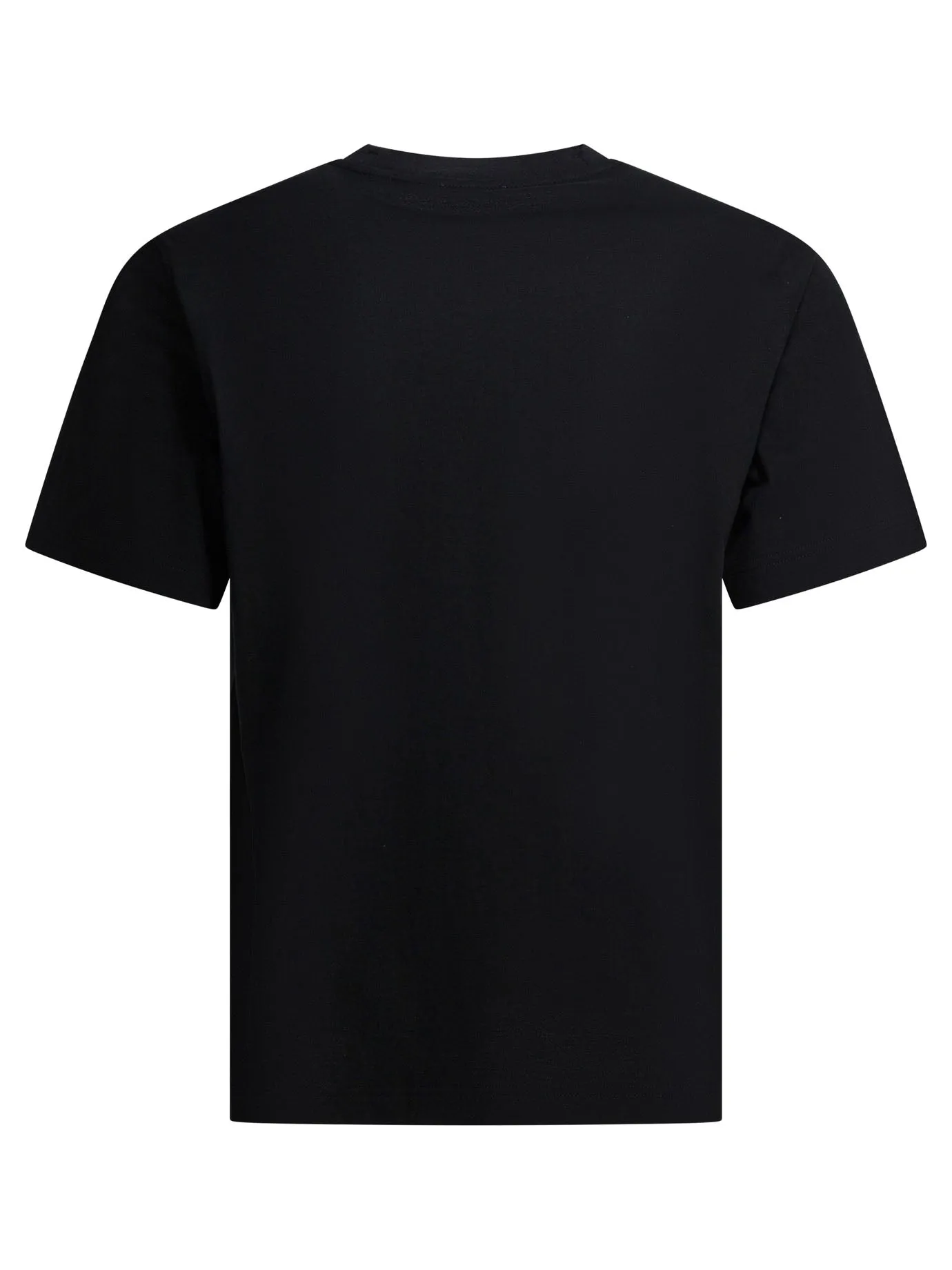 Cotton T-Shirt With Logo T-Shirts Black sold by Wanan Luxury product image thumbnail 2
