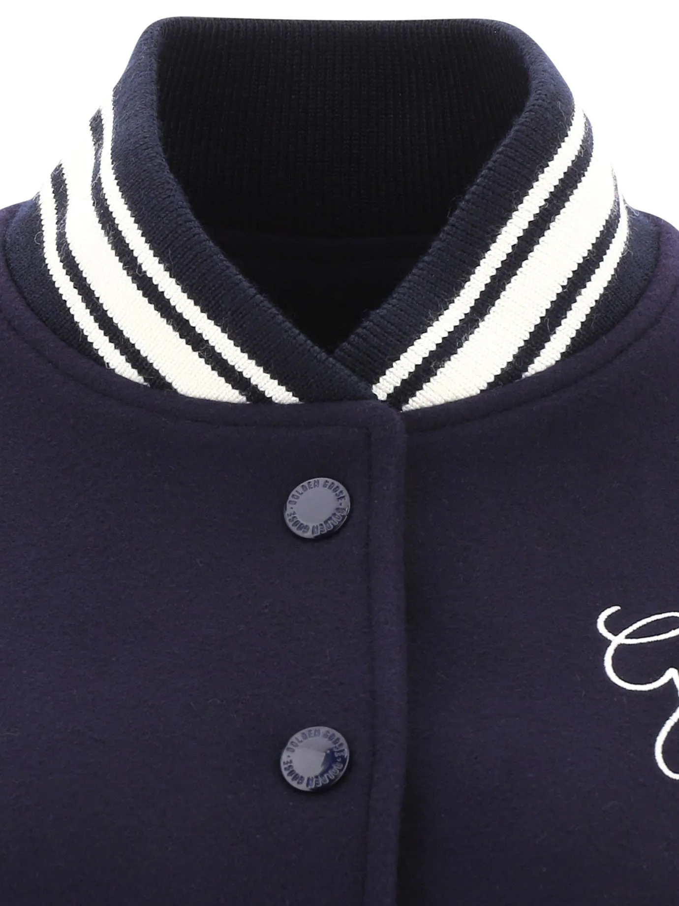 Wool Bomber Jacket Jackets And Coats Blue sold by Wanan Luxury product image thumbnail 4