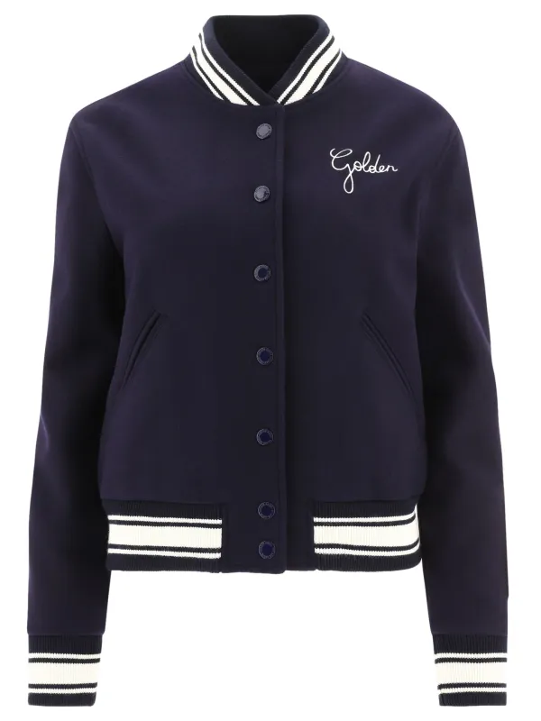 Wool Bomber Jacket Jackets And Coats Blue sold by Wanan Luxury