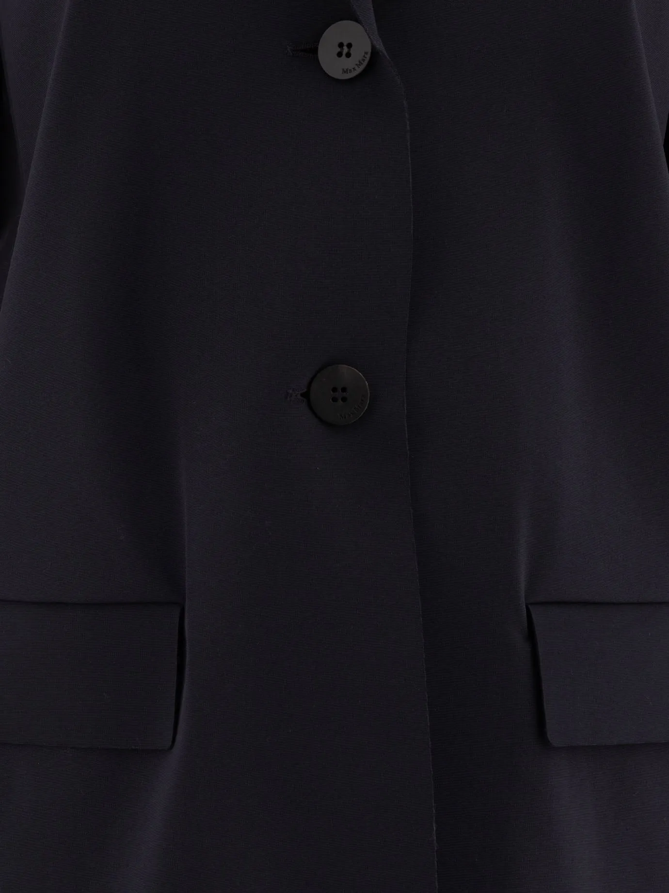 Single-Breasted Jersey Blazer Jackets And Coats Blue sold by Wanan Luxury product image thumbnail 3