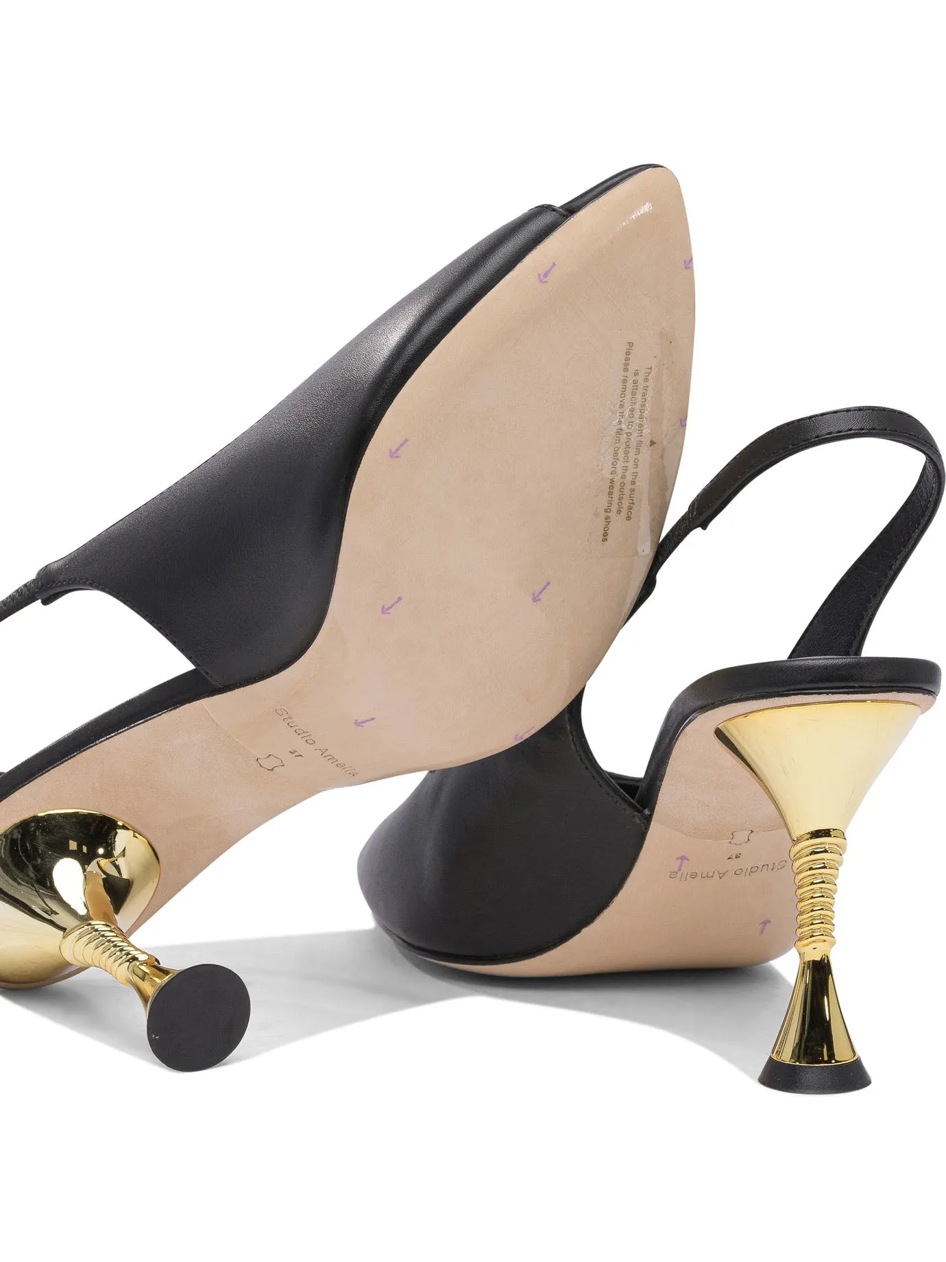 Heeled Shoes Black sold by Wanan Luxury product image thumbnail 5