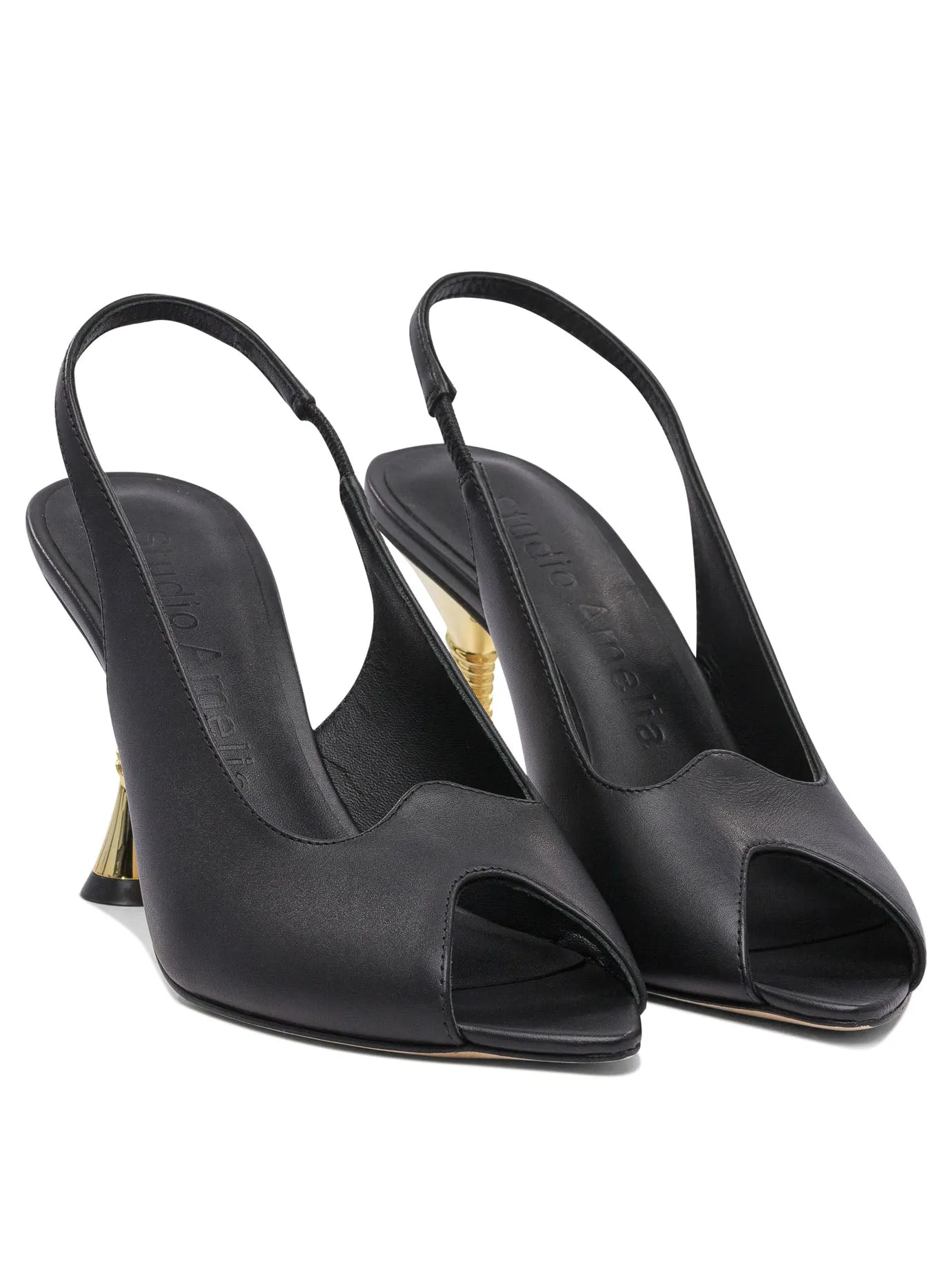 Heeled Shoes Black sold by Wanan Luxury product image thumbnail 2