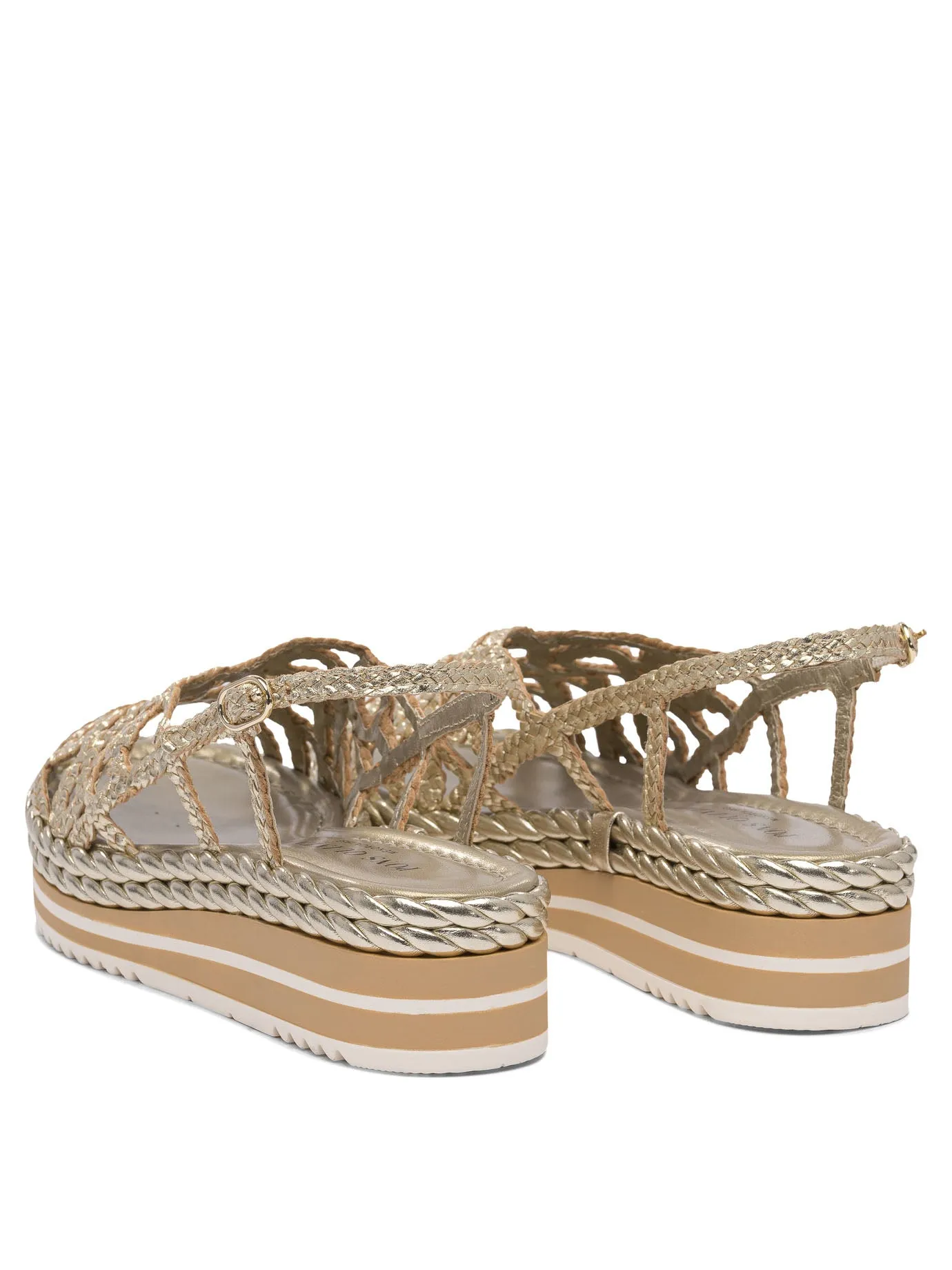 Sandals Gold sold by Wanan Luxury product image thumbnail 4