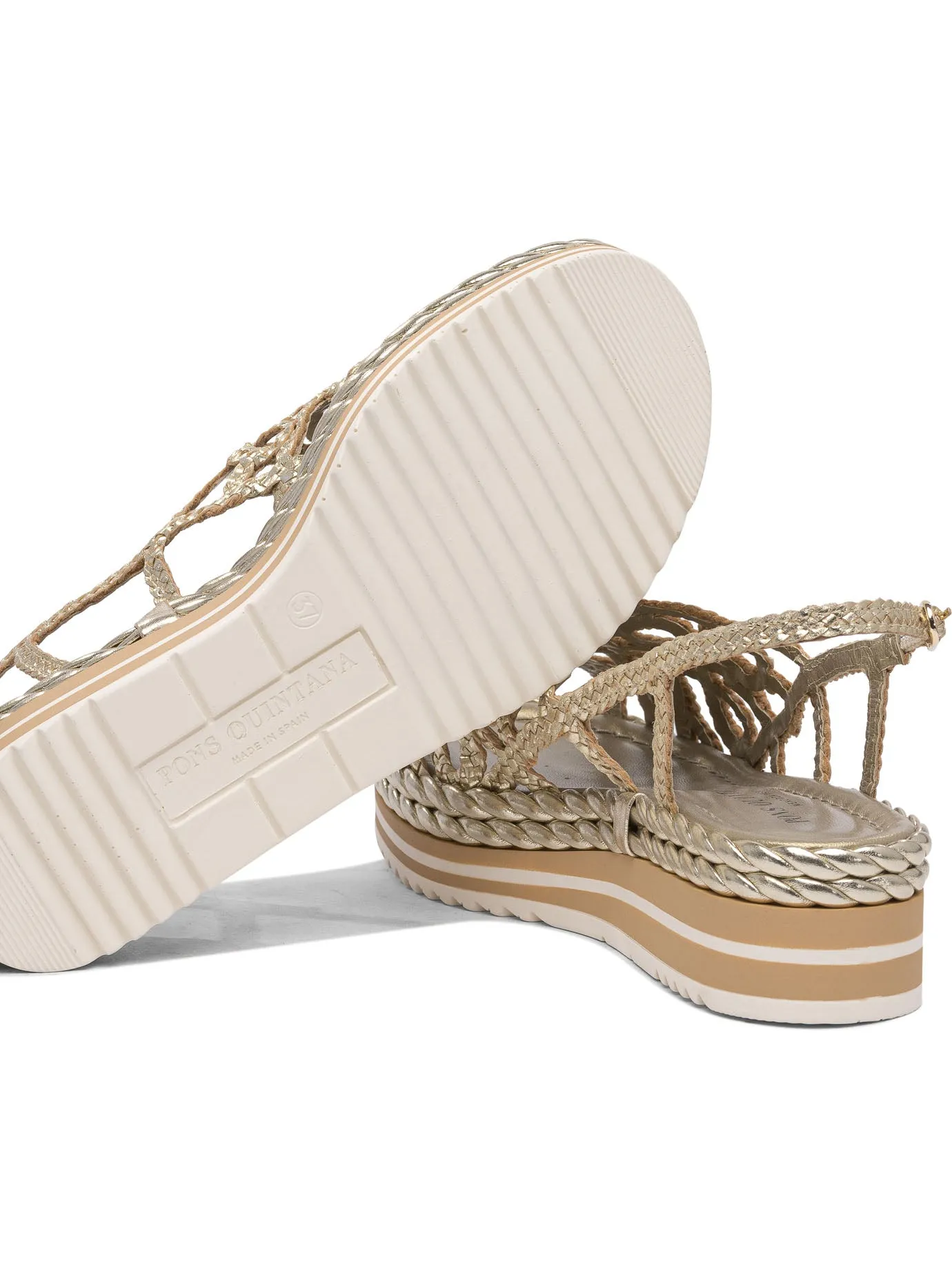 Sandals Gold sold by Wanan Luxury product image thumbnail 5