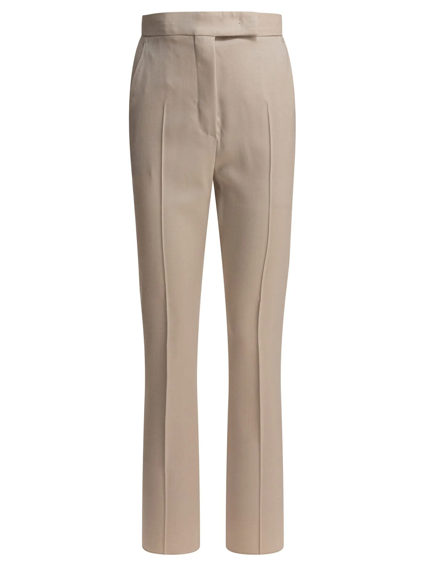 Straight-Leg Trousers Beige sold by Wanan Luxury