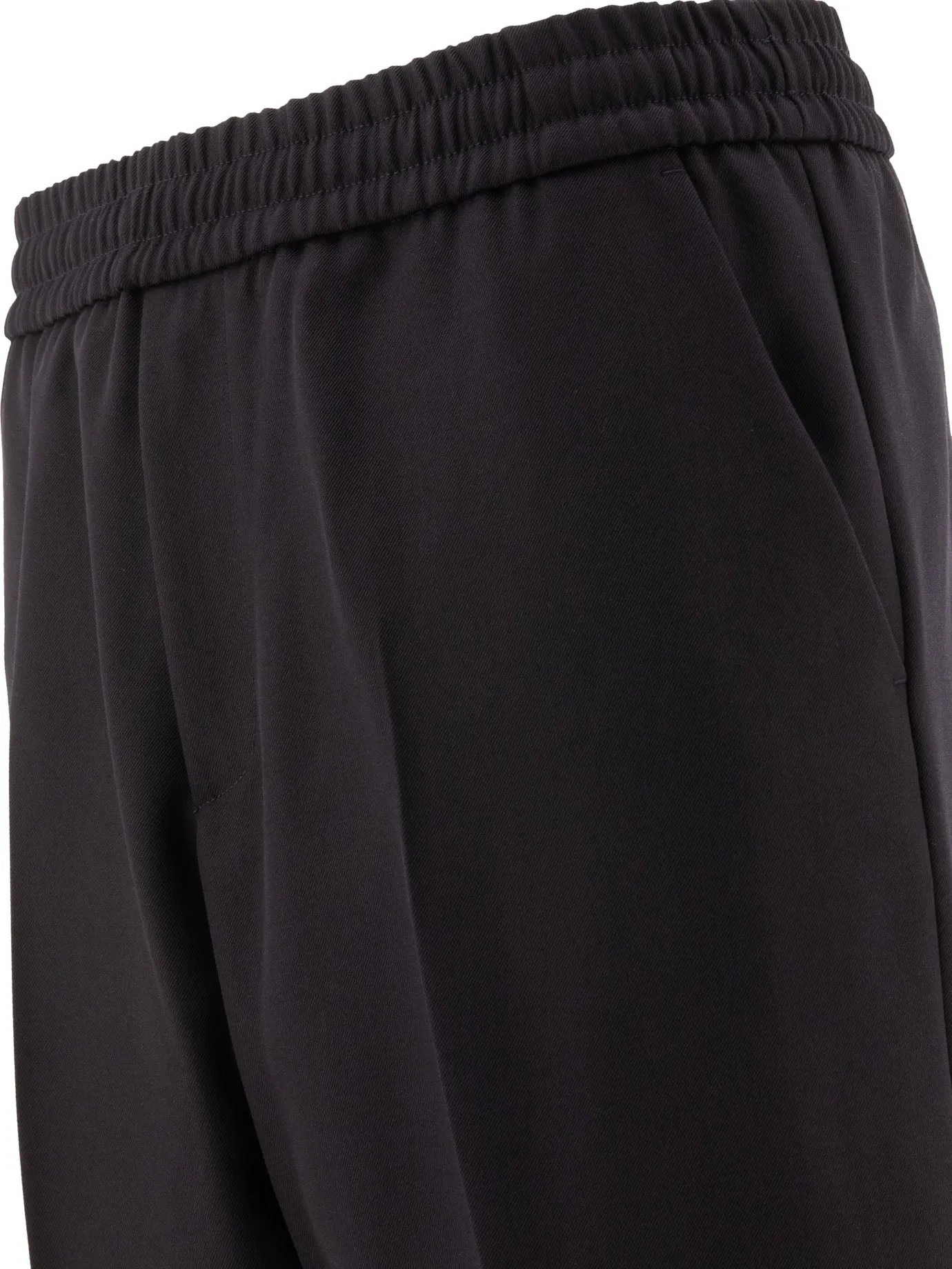 Wool Jogging Pants Trousers Blue sold by Wanan Luxury product image thumbnail 4