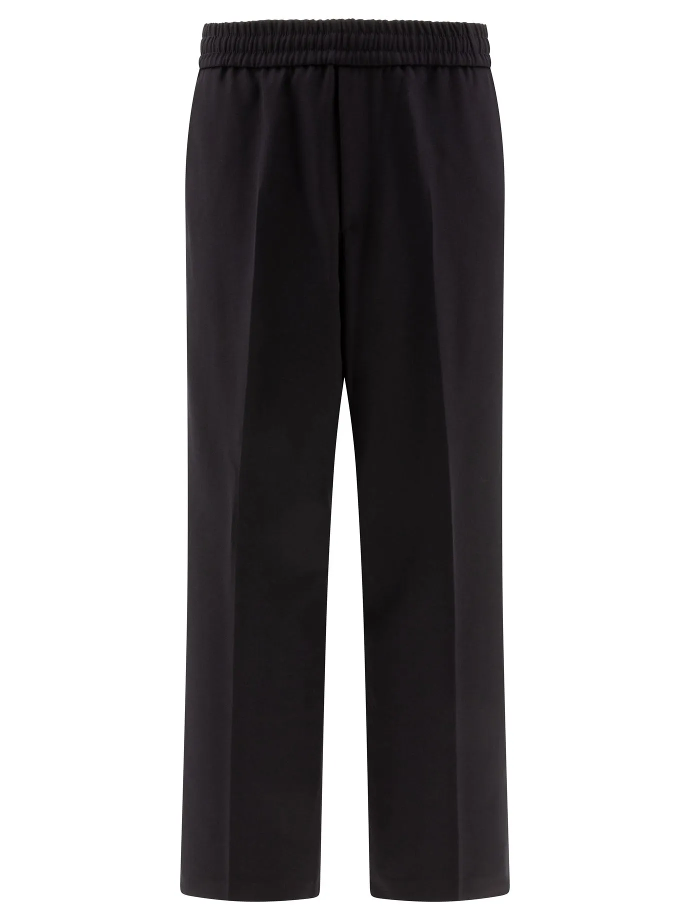 Wool Jogging Pants Trousers Blue sold by Wanan Luxury
